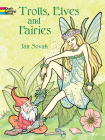 Trolls, Elves and Fairies Coloring Book By Jan Sovak Cover Image