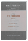 Biblia Hebraica Quinta-FL: First Fascicle, General Intro & Megilloth Cover Image