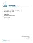 2014 Farm Bill Provisions and WTO Compliance By Congressional Research Service Cover Image