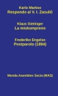 Respondo al V. I. Zasuliĉ (Mas-Libro #231) By Karlo Markso, Frederiko Engelso, Klaus Gietinger Cover Image