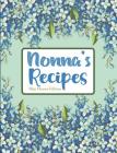 Nonna's Recipes Blue Flower Edition By Pickled Pepper Press Cover Image
