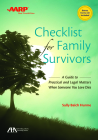Aba/AARP Checklist for Family Survivors: A Guide to Practical and Legal Matters When Someone You Love Dies [With CDROM] By Sally Balch Hurme Cover Image