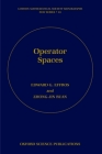 Operator Spaces (London Mathematical Society Monographs #23) Cover Image