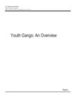 Youth Gangs: An Overview By U. S. Department of Justice Cover Image