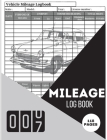 Mileage Log Book: A Complete Mileage Record Book, Daily Mileage for Taxes, Car & Vehicle Tracker for Business or Personal Taxes Mileage Cover Image