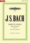 Mass in B Minor Bwv 232 (Vocal Score): For Ssatb Soli, Choir and Orchestra, Urtext (Edition Peters) By Johann Sebastian Bach (Composer), Christoph Wolff (Composer), Johannes Muntschick (Composer) Cover Image