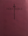 King James Version Easy Read Sword Value Thinline Bible Personal Size Burgundy Ultrasoft Cover Image