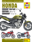 Honda CB600F Hornet ('07 to '12), CBF600 ('08 to '12) & CBR600F ('11 to '12) (Haynes Powersport) Cover Image