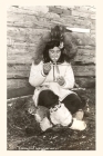 Vintage Journal Indigenous Alaskan Girl Carving Ivory By Found Image Press (Producer) Cover Image