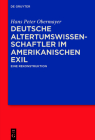 Deutsche Altertumswissenschaftler im amerikanischen Exil Cover Image