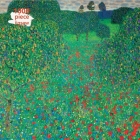 Adult Jigsaw Puzzle Gustav Klimt: Poppy Field: 1000-Piece Jigsaw Puzzles By Flame Tree Studio (Created by) Cover Image