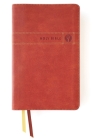 Niv, Men's Devotional Bible, Leathersoft, Brown, Comfort Print By Zondervan Cover Image