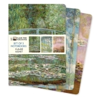 Claude Monet Set of 3 Standard Notebooks (Standard Notebook Collection) By Flame Tree Studio (Created by) Cover Image