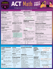 ACT Math Test Prep: A Quickstudy Laminated Reference Guide Cover Image
