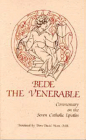 Bede the Venerable: Commentary on the Seven Catholic Epistles (Cistercian Studies #82) By O. S. B. Dom David Hurst (Translator), Dom David Hurst (Translator), Lawrence T. Martin (Foreword by) Cover Image