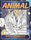 Mandala Coloring Book Relaxation and Stress Relief - Animal By Clare Dunlap Cover Image