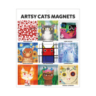 Artsy Cats Magnets By Angie Rozelaar (Illustrator) Cover Image