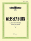 Bassoon Studies Op. 8: For Beginners (Ger/Eng) (Edition Peters #1) By Julius Weissenborn (Composer) Cover Image