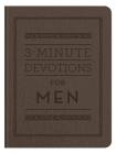 3-Minute Devotions for Men By Compiled by Barbour Staff Cover Image
