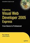 Beginning Visual Web Developer 2005 Express: From Novice to Professional (Beginning: From Novice to Professional) Cover Image