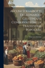 Alcuni Strambotti Di Leonardo Giustiniani Conservati Dalla Tradizione Popolare By Francesco Sabatini Cover Image