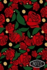 Notes: 120 Page Rose Pattern Notebook Cover Image