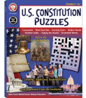 U.S. Constitution Puzzles Workbook, Grades 5 - 12 By Jeanne Cheyney, Arnold Cheyney Cover Image