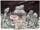 Ambushed!: A Cartoon History of the George W. Bush Administration By Jim Morin, Walter C. Clemens Jr Cover Image
