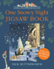 One Snowy Night Jigsaw Book (Percy the Park Keeper) By Nick Butterworth Cover Image