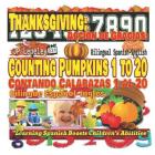 Thanksgiving: Counting Pumpkins 1 to 20. Bilingual Spanish-English: Acción de Gracias: Contando Calabazas 1 al 20. Bilingüe Español- By Jp Lepeley Cover Image