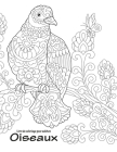 Livre de coloriage pour adultes Oiseaux 2 By Nick Snels Cover Image