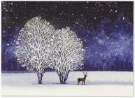 Starry Night Deluxe Boxed Holiday Cards By Inc Peter Pauper Press (Created by) Cover Image