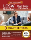 LCSW Clinical Exam Study Guide 2023 - 2024: 3 Practice Tests and ASWB Prep Book for Social Work Licensing [4th Edition] By Joshua Rueda Cover Image
