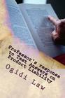Professor's response to Test Answers on Product Liability: Look Inside! By Ogidi Law Cover Image