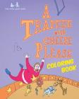 A Trapeze with Cheese Please: Coloring Book Cover Image