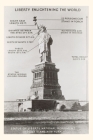 Vintage Journal Diagram of Statue of Liberty By Found Image Press (Producer) Cover Image