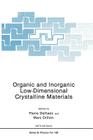 Organic and Inorganic Low-Dimensional Crystalline Materials (NATO Science Series B: #168) Cover Image