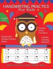 Handwriting Practice For Kids: Numbers & Shapes Handwriting Practice Workbook Sheets: Pre K, Kindergarten, Age 2-4, 3-5, Trace Numbers, Portrait Page By Handwriting Practice Books Cover Image