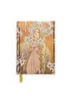 Alphonse Mucha The Flowers: Lily (Foiled Pocket Journal) (Flame Tree Pocket Notebooks) By Flame Tree Studio (Created by) Cover Image
