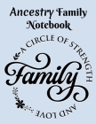 Ancestry Family Notebook: Family Workbook to Record Your Family's Life History and Stories Blue By Family Books Press Cover Image