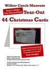 Wilber Czech Museum tear out 44 christmas cards: Wilber Czech Museum tear out 44 Christmas cards By Carol Lee Brunk, Wilber Czech Museum Cover Image