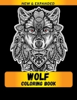 Wolf Coloring Book: An Adult Coloring Book with Fun, Easy, and Relaxing Coloring Pages Cover Image