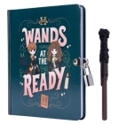 Harry Potter: Wands at the Ready Lock & Key Diary By Insights Cover Image
