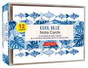 Cool Blue Note Cards - 12 Cards: In 6 Designs with 13 Envelopes (Card Sized 4 1/2 X 3 3/4 Inch) By Tuttle Studio (Editor) Cover Image