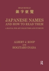 Japanese Names and How to Read Them: A Manual for Art Collectors and Students By H. Inada, A. J. Koop Cover Image