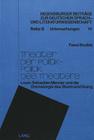 Theater Der Politik - Politik Des Theaters: Louis-Sebastien Mercier Und Die Dramaturgie Des Sturm Und Drang (Regensburger Beitraege Zur Deutschen Sprach- Und Literaturwi #14) By Fawzi Boubia Cover Image