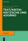 Text/Kritik: Nietzsche und Adorno (Textologie #2) Cover Image