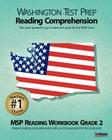 Washington Test Prep Reading Comprehension Msp Reading Workbook Grade 2: Aligned to the Grade 2 Common Core Standards By Test Master Press Washington Cover Image