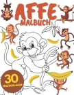 Affe Malbuch: Affen Malbuch für Kinder, Jungen und Mädchen: Entspannung und Stressabbau By Arlene Greenden Cover Image