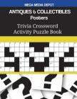 ANTIQUES & COLLECTIBLES Posters Trivia Crossword Activity Puzzle Book Cover Image